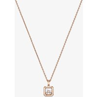 Chopard Happy Diamonds Icons 18ct Rose Gold 0.15ct Brilliant Cut Diamond Necklace 79A115-5001