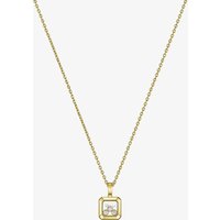 Chopard Happy Diamonds Icons 18ct Yellow Gold Diamond Square Pendant Necklace 79A115-0001