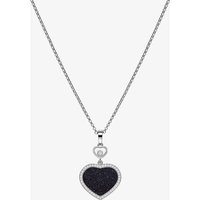 Chopard Happy Hearts 18ct White Gold Aventurine & Diamond Heart Pendant Necklace 79A074-1510