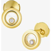 Chopard Happy Diamonds 18ct Yellow Gold Circle Earrings 83A017-0001