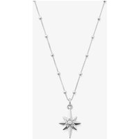 ChloBo Sterling Silver Bobble Chain Lucky Star Necklace SNBB2066