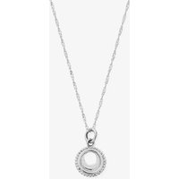 ChloBo Chakra Sterling Silver Tiny Twisted Rope Chain Sacral Pendant Necklace SNTRC679