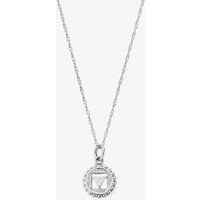 ChloBo Chakra Sterling Silver Tiny Twisted Rope Chain Root Pendant Necklace SNTRC685
