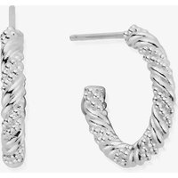 ChloBo Entwined Passion Silver Hoop Earrings SEH3208