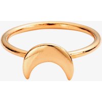 ChloBo Rose Gold Plated Luna Soul Moon Medium Ring RRMOON2276