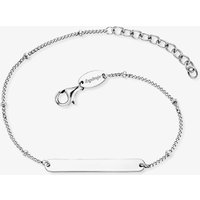 Angel Whisperer Silver ID Bar Bracelet ERB-ID-LILMOON