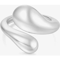 Ania Haie Vogue Maven Sterling Silver Crossover Ring R062-03H