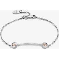 Clogau Tree Of Life Insignia Silver Curve Bracelet 3STOL0226