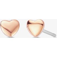 Clogau Two Colour Forever Yours Heart Stud Earrings 3SFYO996