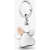 Clogau Insignia Two Tone Paw Print Topaz Charm 3SPWP0774