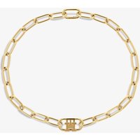 Tommy Hilfiger Monogram Gold Plated Necklace 2780721