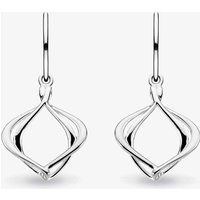 Kit Heath Sterling Silver Alicia Entwine Drop Earrings 60018RP