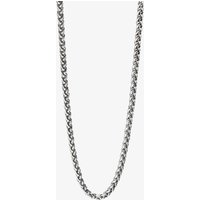 Fred Bennett Stainless Steel Plaited Chain Necklace N4209