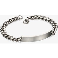 Fred Bennett Stainless Steel Id Bracelet B4987 – Elegant Styling - Stainless Steel
