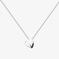 Kit Heath Miniatures Sweet Heart Necklace 90031RP – Distinctive Detail | - Sterling Silver / Rhodium Plated