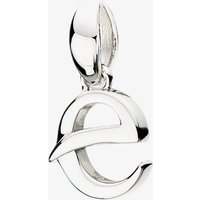 Kit Heath Signature Skript Lowercase e Charm Pendant 9197RPE – Exclusive - Sterling Silver / Rhodium Plated