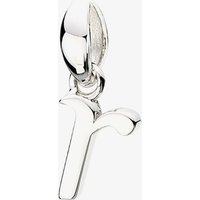 Kit Heath Signature Skript Lowercase r Charm Pendant 9197RPR – Classic - Sterling Silver / Rhodium Plated