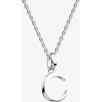 Kit Heath Signature Skript Capital C 18" Necklace 9198RPC – Classic Look | - Sterling Silver / Rhodium Plated