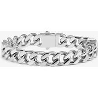 Nomination Bold Steel Large Curb Chain Bracelet 133208/001 (S)