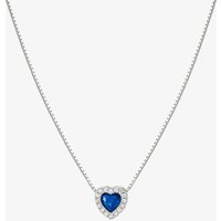 Nomination All My Love Sterling Silver Blue Heart Necklace 240302/012