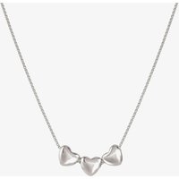 Nomination Armonica White Rhodium Three Small Heart Pendant Necklace 241305/004