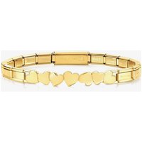 Nomination Trendsetter Gold Hearts Bracelet 021111/001