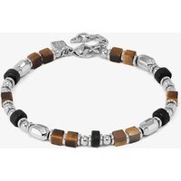 Nomination InstinctStyle Stainless Steel & Tigers Eye Stone Infinity Bracelet 027936/097