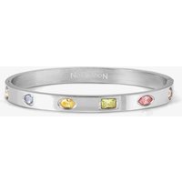 Nomination Pretty Bangles Stainless Steel Multi-Colour Cubic Zirconia Small Bangle 029531/005