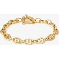 Nomination Ecclettica Stainless Steel& Yellow PVD Marina Chain Large Bracelet 134303/012 (L)