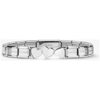 Nomination Trendsetter Stainless Steel Three Heart Bracelet 021158/081