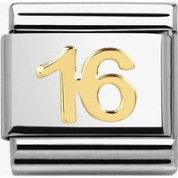 Nomination CLASSIC Gold Daily Life Sweet 16 Charm 030109/35