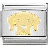 Nomination CLASSIC Gold Labrador Charm 030162/57