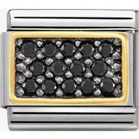 Nomination Classic Gold and Black 'Gemstones' Charm 030323/10