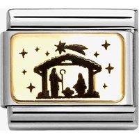 Nomination CLASSIC Gold Nativity Charm 030166/34