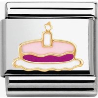 Nomination CLASSIC Gold Madame Monsieur Birthday Cake 030285/05