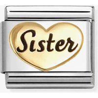 Nomination Classic Symbols Sister Heart Charm 030285/78