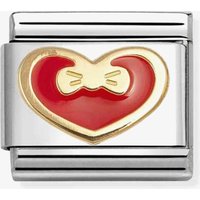 Nomination Classic Red Heart With Bow Charm 030283/33