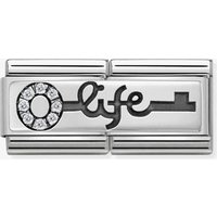 Nomination CLASSIC Silvershine Double Link Key of Life Charm 330731/04