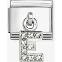 Nomination CLASSIC Silvershine Sparkling Letter E Charm 331818/05