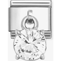 Nomination CLASSIC Round Cubic Zirconia Dangle Charm 331812/09