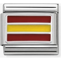 Nomination CLASSIC Silvershine Flags Spain Charm 330207/22