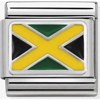 Nomination CLASSIC Silvershine Flags Jamaica Charm 330207/28