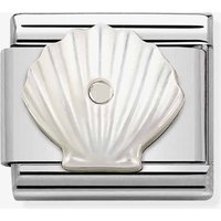 Nomination CLASSIC Composable Sterling Silver Mother of Pearl Shell Charm 330509/11