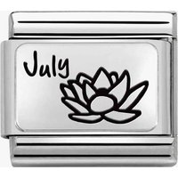 Nomination CLASSIC Composable Plates July Flower Charm 330112/19