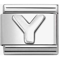 Nomination CLASSIC Composable Oxidised Silver Letter Y Charm 330113/25