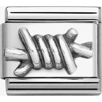 Nomination CLASSIC Silvershine Oxidised Barbed Wire Charm 330101/66
