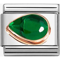 Nomination CLASSIC Green Cubic Zirconia Left Drop Charm 430605/004
