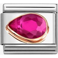 Nomination CLASSIC Red Cubic Zirconia Left Drop Charm 430605/005