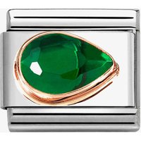 Nomination CLASSIC Green Cubic Zirconia Right Drop Charm 430606/004