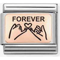 Nomination Composable CLASSIC Plates Forever Hands Charm 430111/12